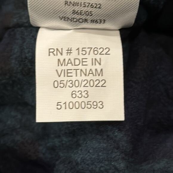 NWT Eddie Bauer Polar Fleece Lined Pull On Pants Navy Size 16 - Picture 10 of 10